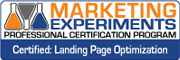 Marketing Experiments Landing Page Certification